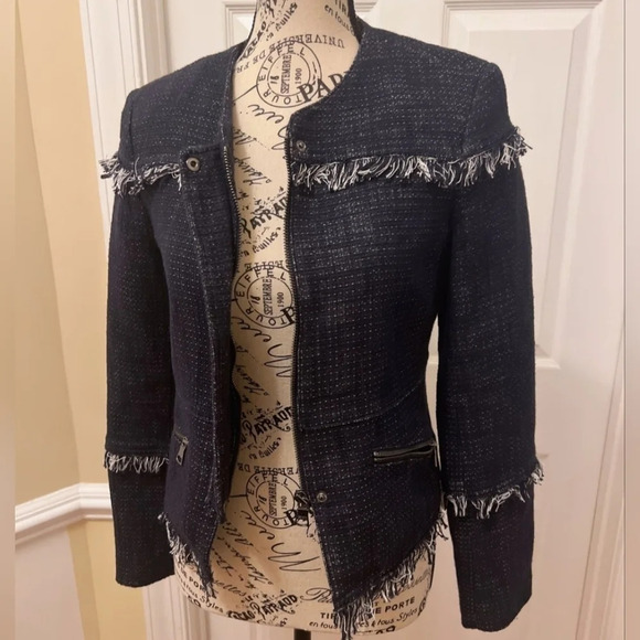 NWOT Banana Republic Tweed jacket size 4 - Picture 7 of 8